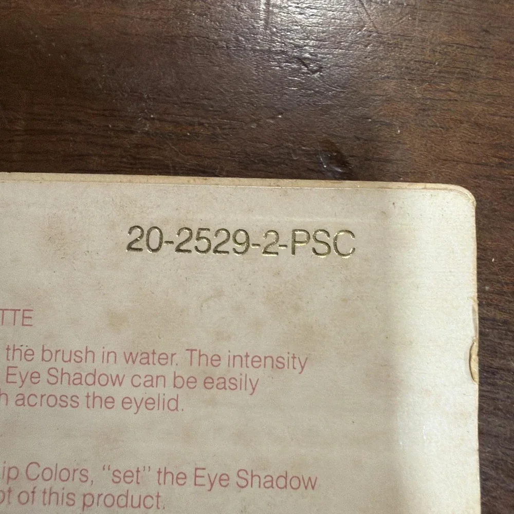 Vintage 1980s Mary Kay Eye Shadow Palette 0476 Great Fashion Blues NOS